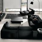 Modern Black White Living Room Decoration