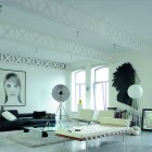 New Classic Style Loft Living Room