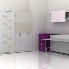 Purple and Violet Bedroom Furniture by Clei