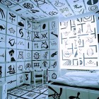 Symbol Bedroom Hotel Wallpaper Design