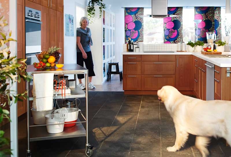 White Kitchen Design from IKEA 2011