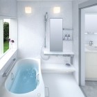 White Small Bathroom Design Sprino