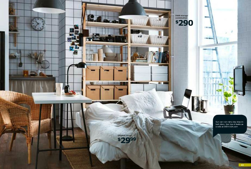 2012 IKEA City Living Room Design