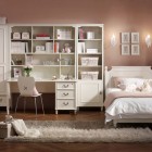 Beautiful Students Bedroom Furniture with Wooden Floor