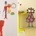 Colorful Kids Wall Stickers Design Ideas