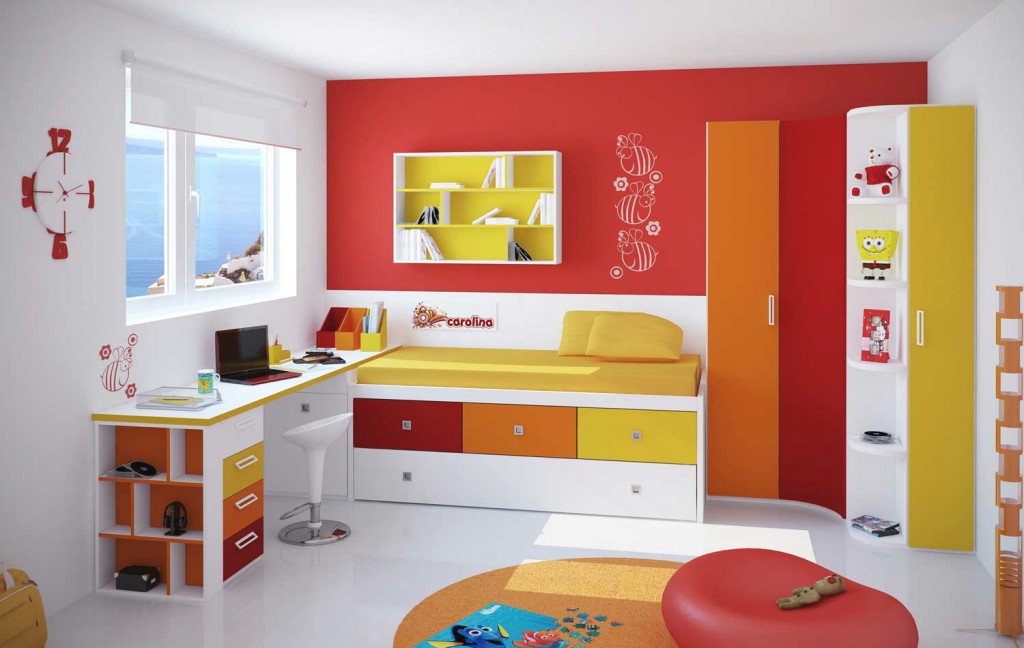 Colorful and Charmin Youth Room Design Ideas