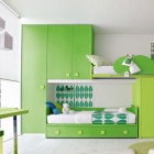 Contemporary Green Kids Bedroom by Stemik Living