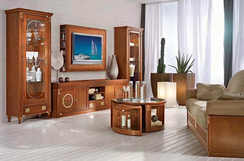 Modern Classic Living Room Sailor Themed Ideas