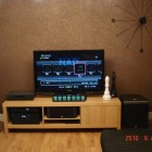 Multimedia Scandinavian Living Room Setups