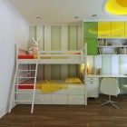 Beautiful Green and Yellow Bedroom 2012