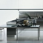 Grey Kitchens with Stainless Steel Furniture Bofotti