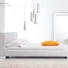 Luxury and Simple White Yellow Bedroom Design