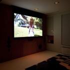 Mini Theatre Entertainment System in Small House