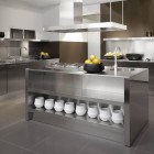 Modern Stainless Steel Kitchen Design