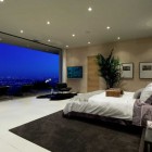 Spectacular Bedroom City View on the Night