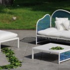 Blue and White Romantic and Refined Garden Furniture Collection