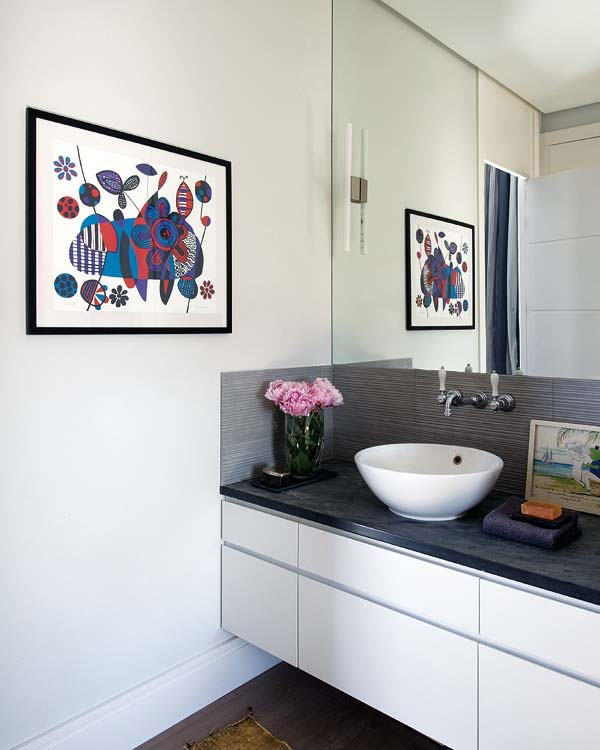 Contemporary White Sink Inspirations