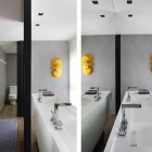 Minimalist Bathroom with White Sink Design