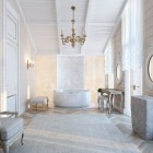 The White Luxury Bathroom Overview Inspirations