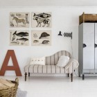 Uninque Living Room Interior Design with Alphabet Decor