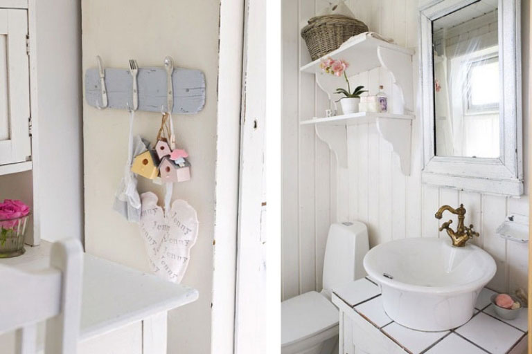 Small White Bathroom Design Inspirations