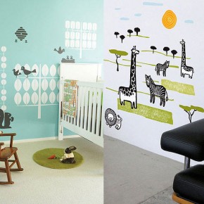 Animal Wall Stickers for Kids Room