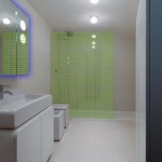 Modern Neon Wet Room Design