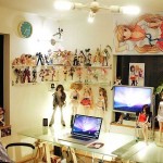 MangaGlass Desk Workspace for Girl