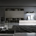 Minimalist Grey Monochrome Living Room Design