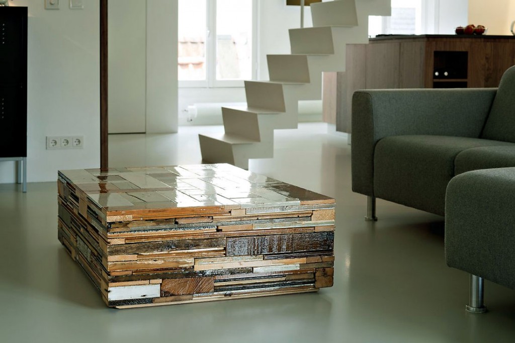 Modern Plywood Living Room Table Design