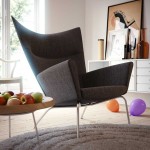 Modern Unique Grey Chair Design Living Space
