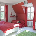 Red Kids Room Sweden House Ideas