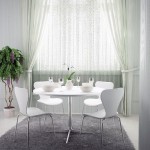 Beautiful White Dining Room Table Chairs Set