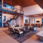 Great Lighting Open Plan Living Room Residence