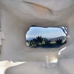 Unique Bath Up in Cave House with Malibu Sea View