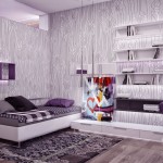Modern Bedroom with Monochrome Color Scheme Ideas