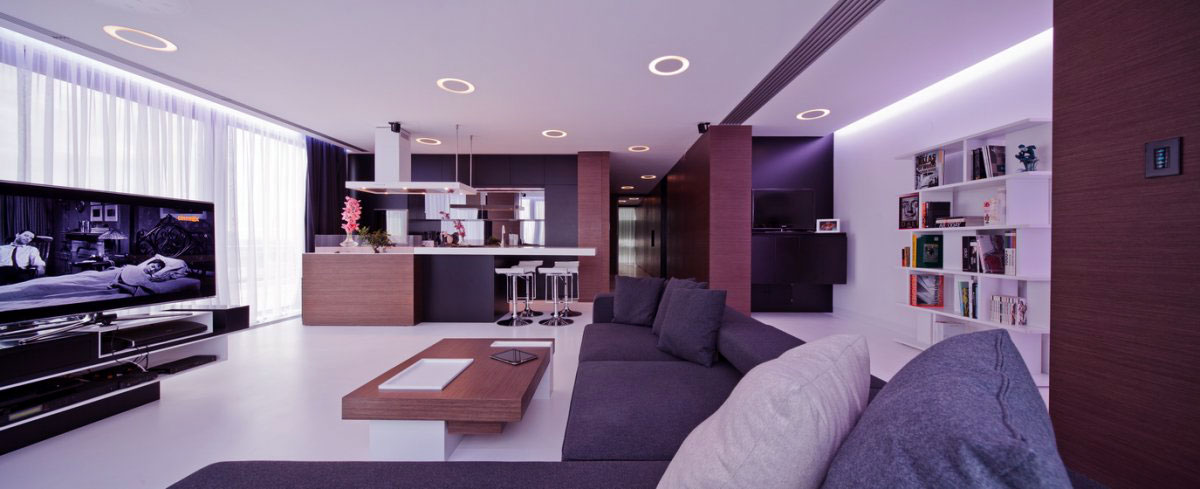 Modern Grey L Shaped Sofa Design