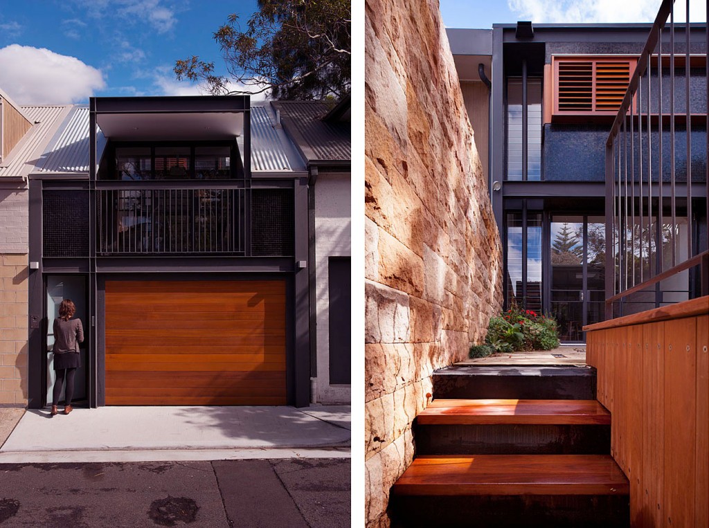 Modern House with Mild Steel Construction