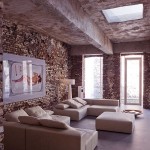 Modern Minimalist Industrial Living Room Design