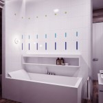 Modern White Bathroom Recessed Ceiling Light