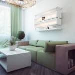 Bright Purple Green Living Room Ideas