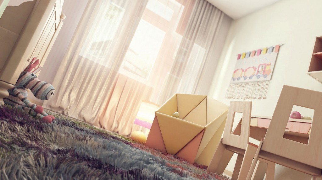 Modern Childrens Room Decor Interior
