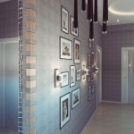 Modern Hallway Apartment Design with Ceiling Lights