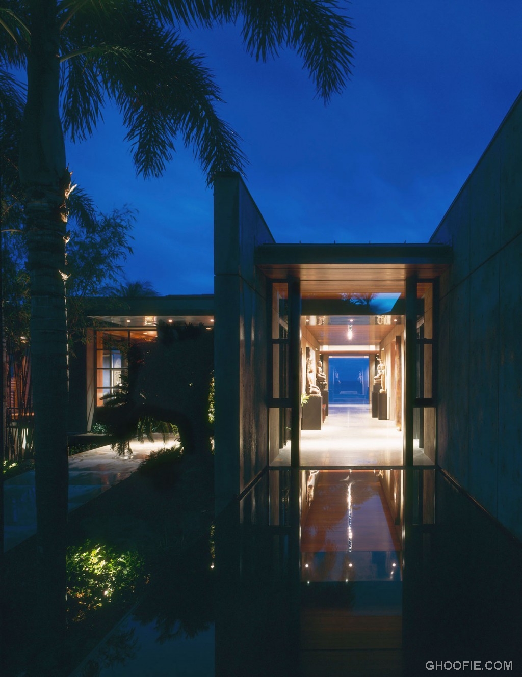 Amazing Interior Lighting Hawaiian Villa