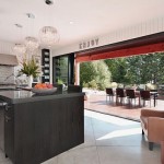 Cozy Indoor Outdoor Living Area with Wooden Deck Design