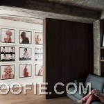 Cool Loft Interior Design with Decorative Pictures of Marilyn Monroe