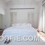 White Master Bedroom for Modern Family House Design Ideas