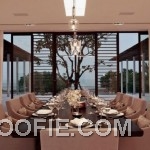 Luxurious Phuket Home Decorations with Contemporary Dining Room Furniture