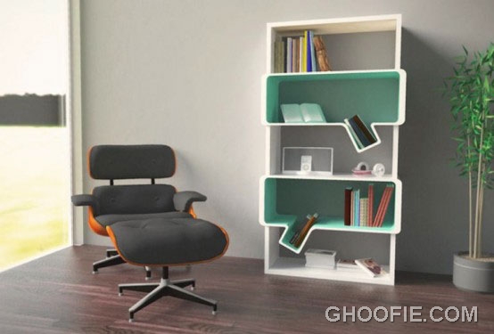 Unique Modern Book Shelves Design