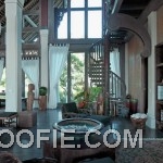 Ethnic Interior Villa Design Ideas with High Ceiling